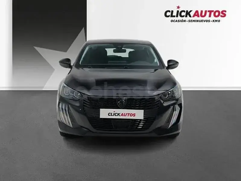 Usado Peugeot 208 Active 100 CV (73 kW) 2024 Negro Utilitario