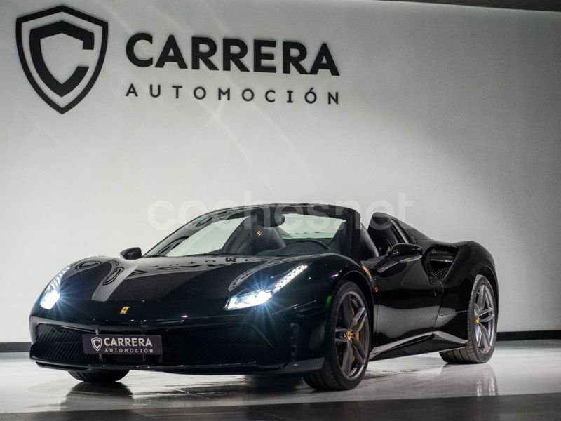 Negro Usado 2016 Ferrari 488 Descapotable | 228.900 € - Imagen 1/4