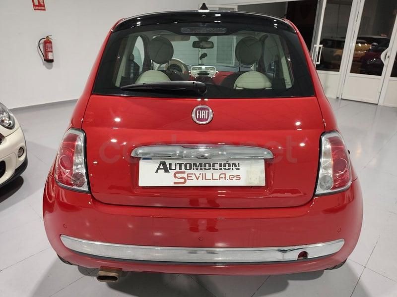 Usado Fiat 500 Lounge 95 CV (69 kW) 2015 Rojo Berlina