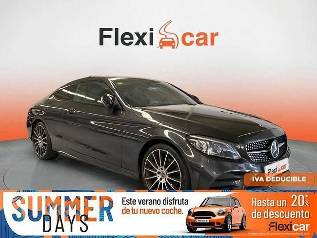 Gris Usado 2019 Mercedes C200 Coupe | 28.490 € (Precio justo) - Imagen 1/4
