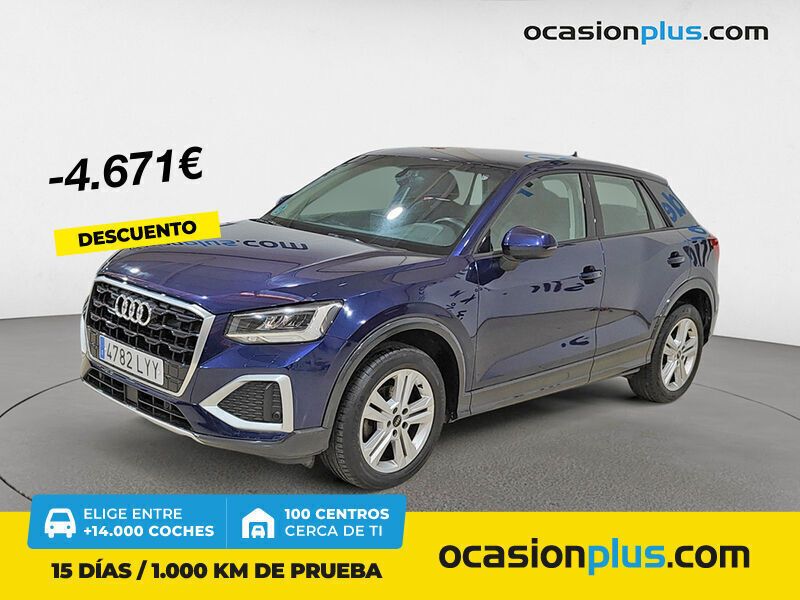 Azul Usado 2022 Audi Q2 Advanced Plus SUV | 21.990 € (Precio justo) - Imagen 1/4