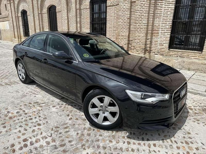 Usado Audi A6 177 CV (130 kW) 2013 Negro Berlina