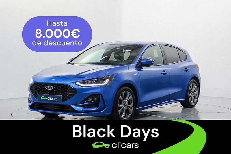 Azul Usado 2023 Ford Focus ST-Line | 16.990 € (Buen precio) - Imagen 1/4