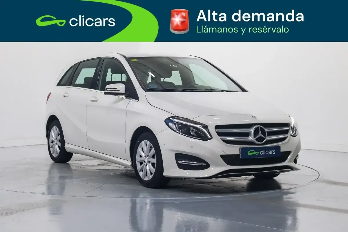 Usado Mercedes B180 109 CV (80 kW) 2015 Blanco Utilitario