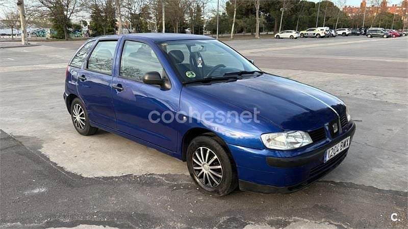 Brugt Seat Ibiza 60 HK (44 kW) 2001 Blå Hatchback