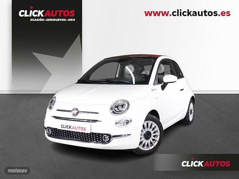 Blanco Usado 2021 Fiat 500 Dolcevita Descapotable | 11.050 € (Precio justo) - Imagen 1/4