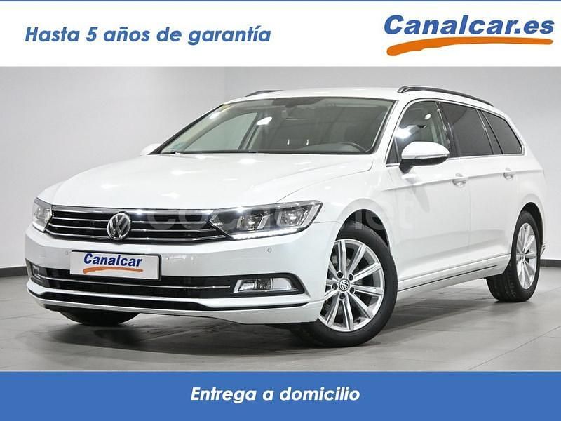 Blanco Usado 2018 VW Passat Advance Familiar | 13.445 € (Buen precio) - Imagen 1/4