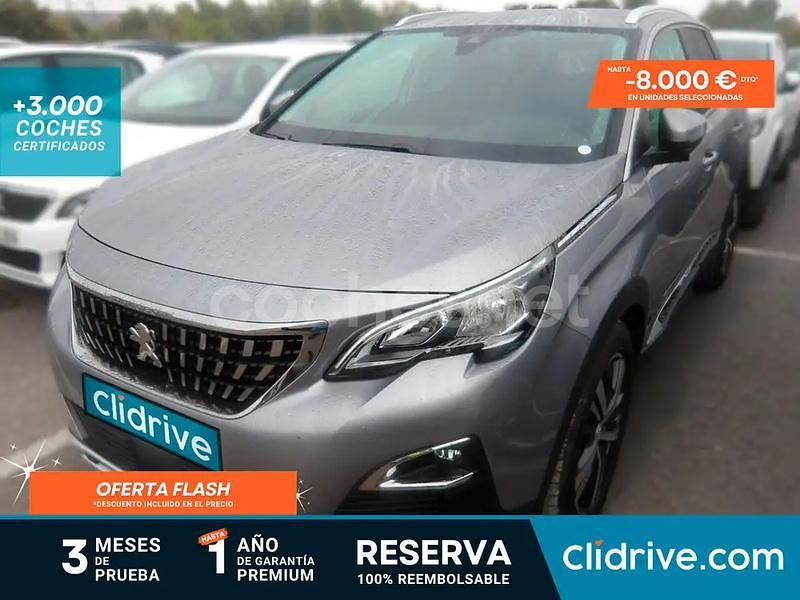 Gris / plata Usado 2020 Peugeot 3008 Allure SUV | 15.490 € (Super precio) - Imagen 1/3