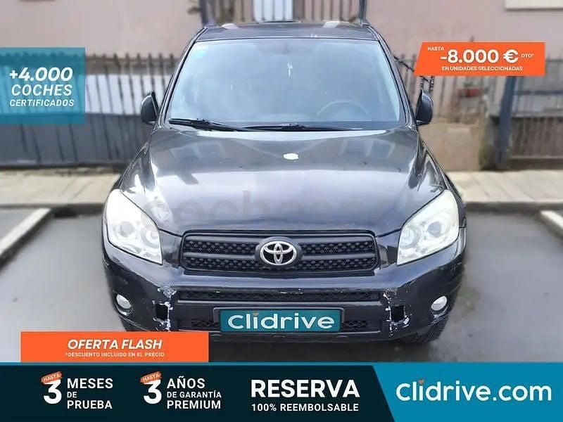 Negro Usado 2007 Toyota RAV4 Active SUV | 5990 € (Super precio) - Imagen 1/4