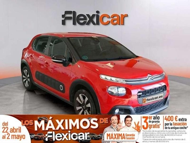 Usado Citroën C3 Feel 68 CV (50 kW) 2017 Rojo Utilitario