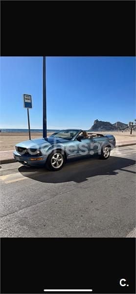 Azul Usado 2015 Ford Mustang Convertible Descapotable | 22.900 € (Super precio) - Imagen 1/4