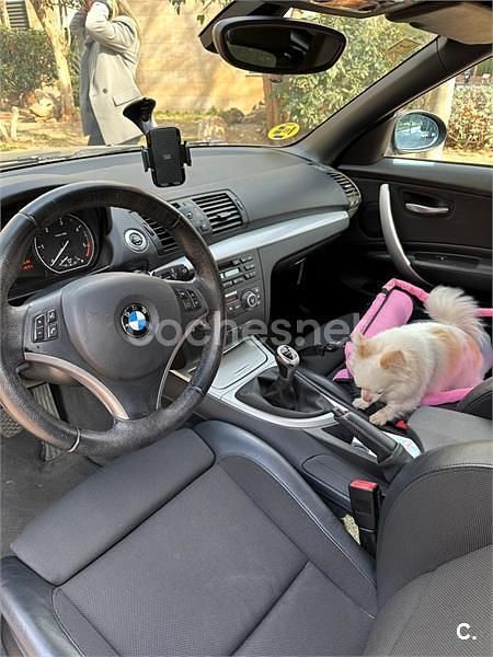 Usado BMW 120 Cabriolet 177 CV (130 kW) 2010 Negro Descapotable