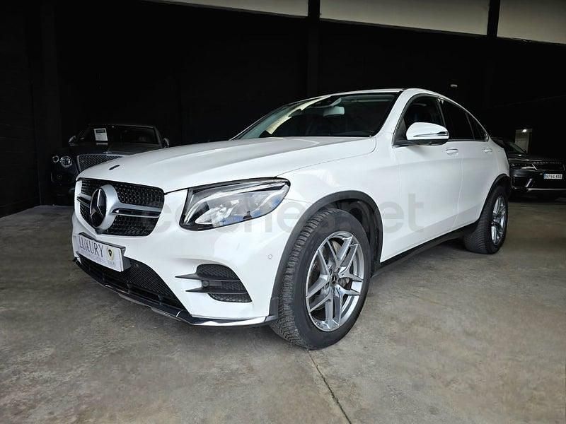 Usado Mercedes GLC250 204 CV (150 kW) 2018 Blanco Coupe