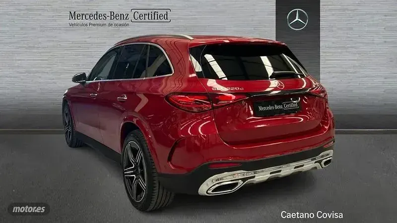 Usado Mercedes GLC220 197 CV (144 kW) 2025 Rojo SUV