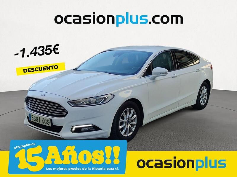 Blanco Usado 2018 Ford Mondeo Trend Berlina | 15.790 € (Un poco caro) - Imagen 1/4