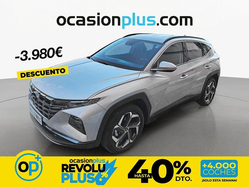 Usado Hyundai Tucson 265 CV (194 kW) 2023 Gris SUV