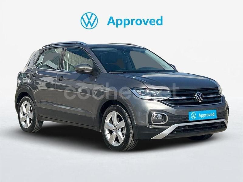 Gris Usado 2021 VW T-Cross Sport SUV | 19.990 € (Buen precio) - Imagen 1/4