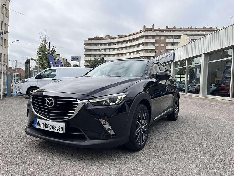 Negro Usado 2017 Mazda CX-3 Luxury SUV | 14.500 € (Buen precio) - Imagen 1/4