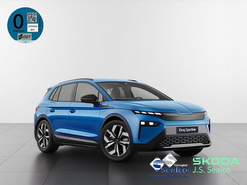 Azul Nuevo 2025 Skoda Elroq SportLine SUV | 44.974 € (Un poco caro) - Imagen 1/4