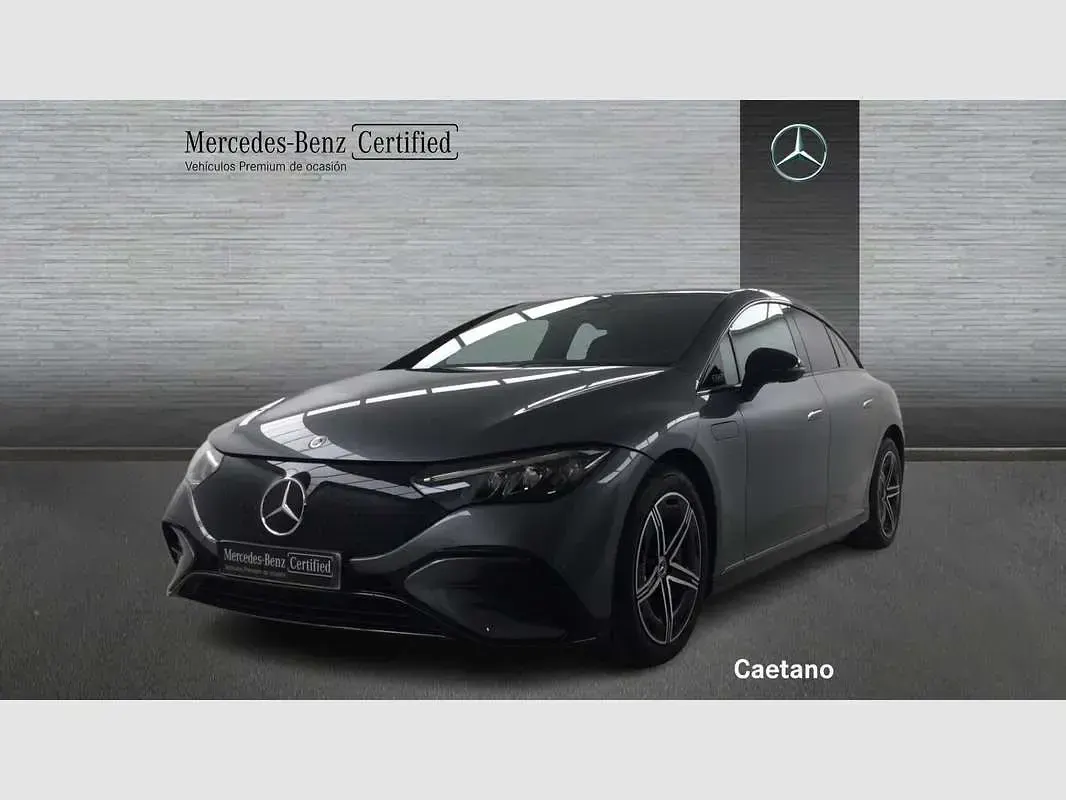 Usado Mercedes EQE350 214 kW (292 CV) 2024 Gris Berlina