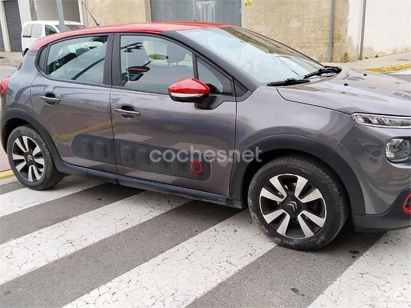 Usado Citroën C3 Feel 82 CV (60 kW) 2018 Gris / plata Utilitario