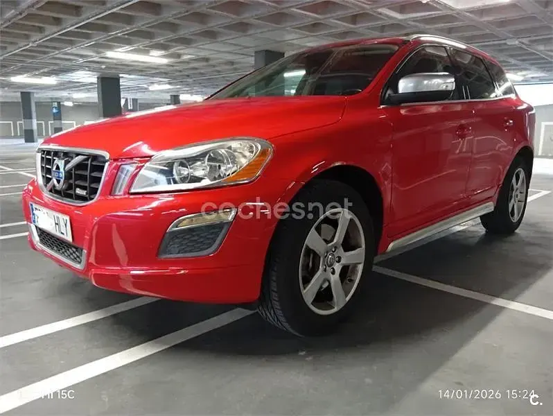 Usado Volvo XC60 R-Design 163 CV (119 kW) 2012 Rojo SUV