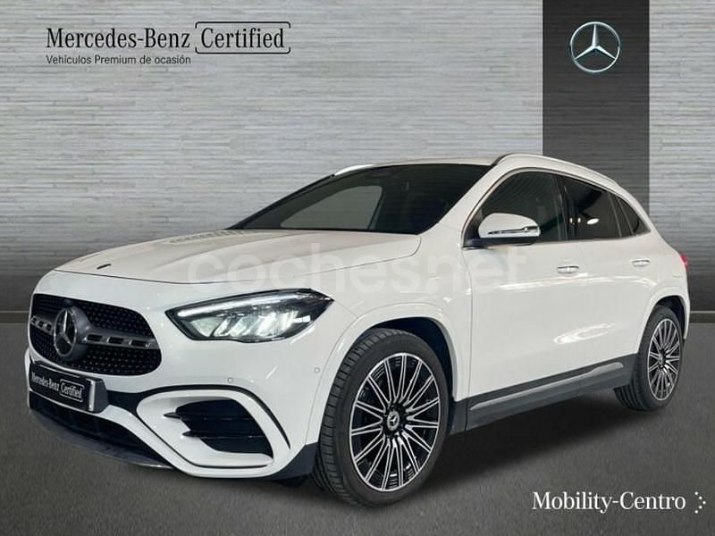 Blanco polar Usado 2024 Mercedes GLA200 AMG line SUV | 44.100 € (Precio justo) - Imagen 1/4