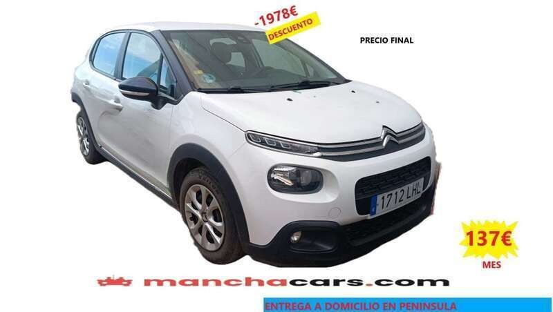 Blanco Usado 2020 Citroën C3 Feel Utilitario | 9990 € (Precio justo) - Imagen 1/4