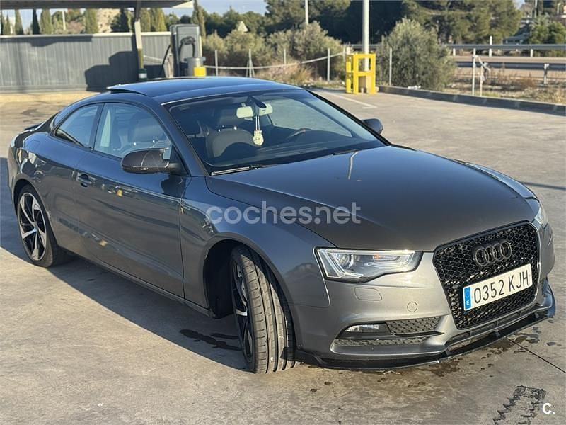 Usado Audi A5 S-Line 177 CV (130 kW) 2013 Gris / plata Coupe