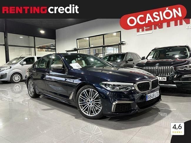 Usado BMW M550 Sport Line 462 CV (339 kW) 2017 Azul Berlina