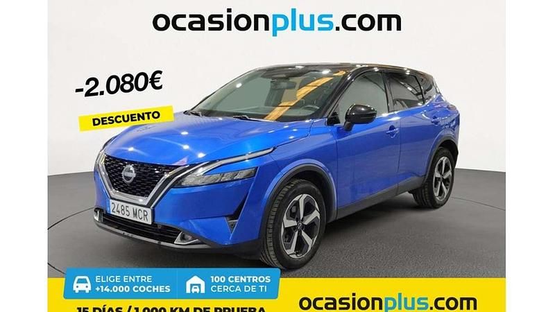 Azul Usado 2022 Nissan Qashqai N-Connecta SUV | 20.810 € (Super precio) - Imagen 1/4