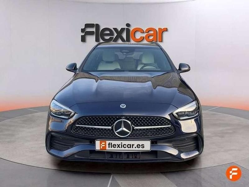 Usado Mercedes C220 200 CV (147 kW) 2022 Azul Familiar
