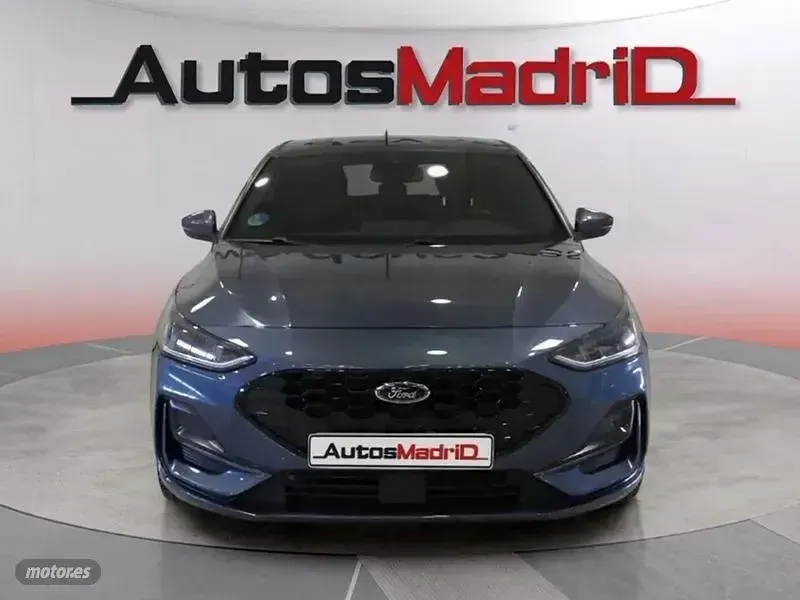 Usado Ford Focus ST-Line 125 CV (91 kW) 2022 Azul Berlina