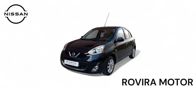 Negro zafiro (metalizado) Usado 2017 Nissan Micra Acenta Utilitario | 8900 € (Precio justo) - Imagen 1/4