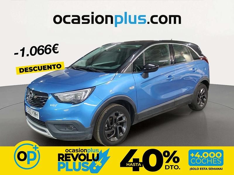 Usado Opel Crossland X Design Edition 110 CV (80 kW) 2019 Azul SUV