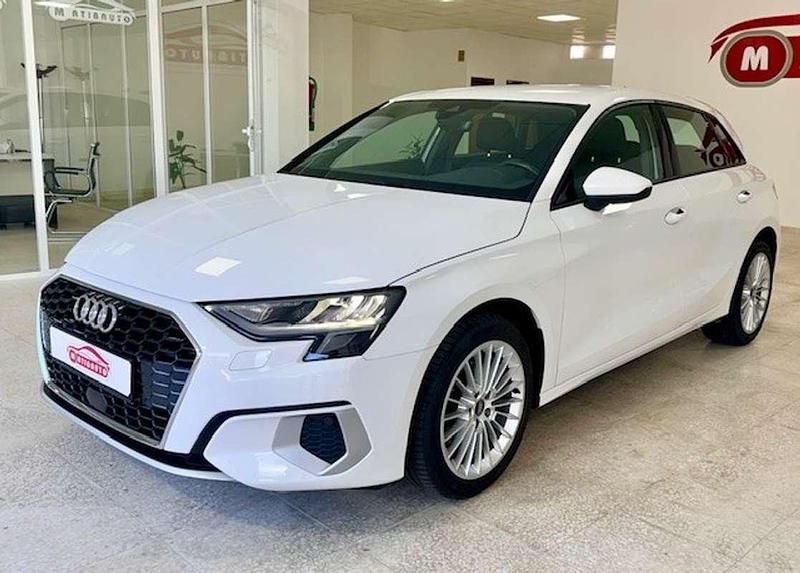 Usado Audi A3 Sportback Advanced 110 CV (80 kW) 2023 Blanco Utilitario