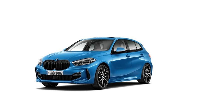 Usado BMW 118 Executive 150 CV (110 kW) 2021 Azul Utilitario