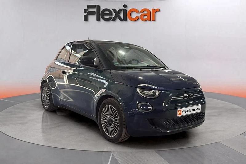 Azul Usado 2021 Fiat 500e Action Berlina | 11.690 € (Precio justo) - Imagen 1/4