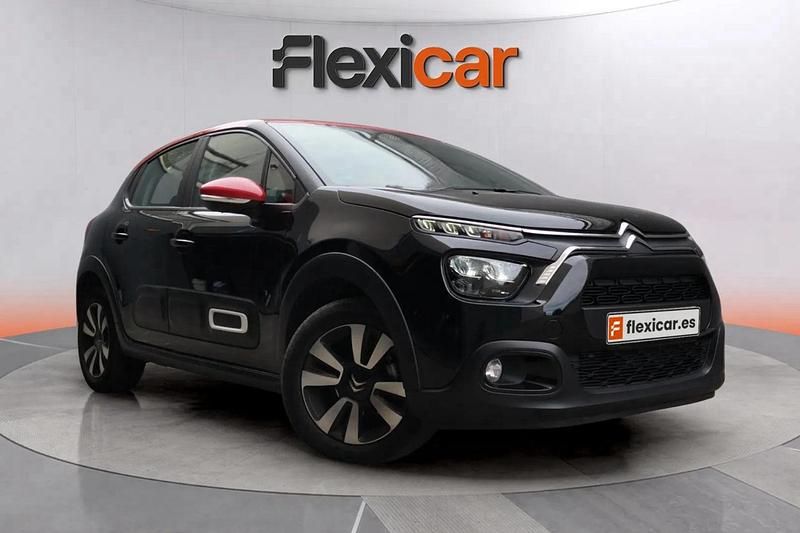 Negro Usado 2021 Citroën C3 Feel Utilitario | 10.990 € (Precio justo) - Imagen 1/4
