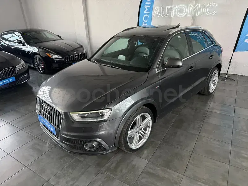 Usado Audi Q3 Ambition 211 CV (155 kW) 2012 Gris / plata SUV
