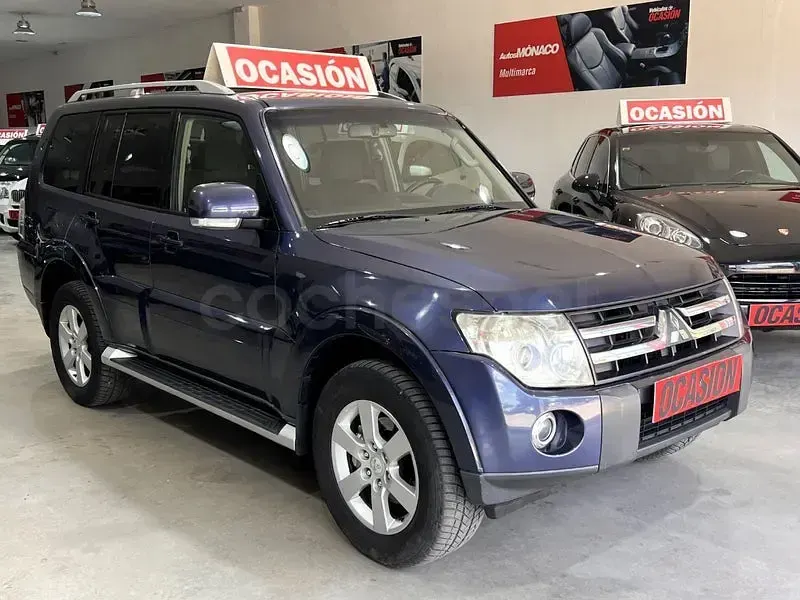Usado Mitsubishi Montero Invite 160 CV (117 kW) 2008 Azul SUV