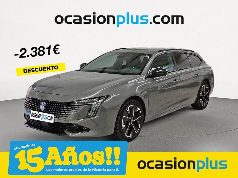 Gris / plata Usado 2024 Peugeot 508 GT Familiar | 25.700 € (Precio justo) - Imagen 1/4