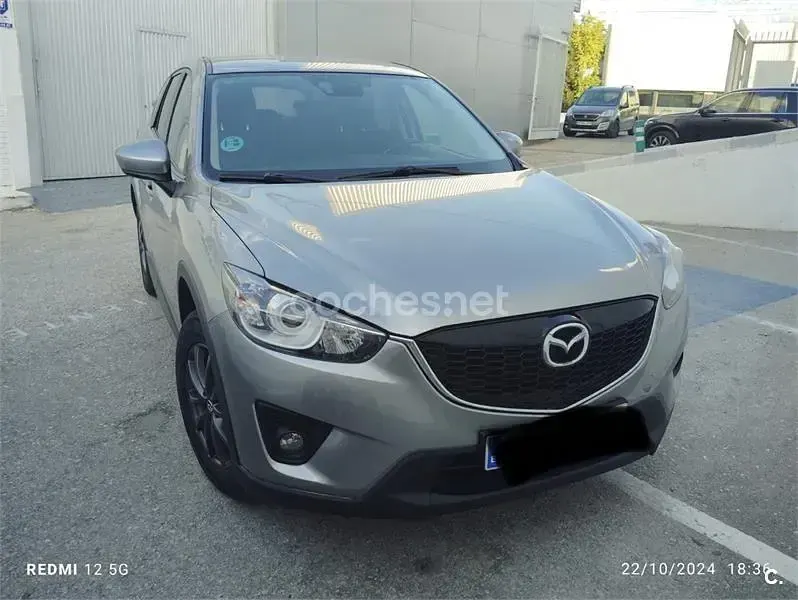 Usado Mazda CX-5 Style 165 CV (121 kW) 2012 Gris / plata SUV