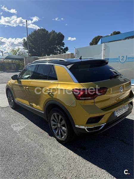 Occasion VW T-Roc Sportline 190 ch (139 kW) 2018 Jaune SUV