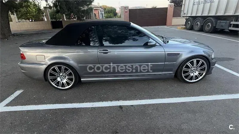 Usado BMW M3 Cabriolet 343 CV (252 kW) 2004 Gris / plata Descapotable