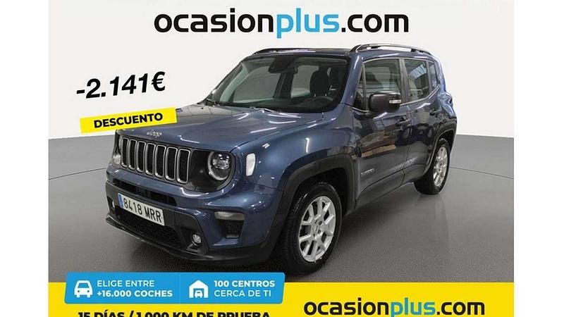 Azul Usado 2024 Jeep Renegade Altitude SUV | 20.792 € (Precio justo) - Imagen 1/4