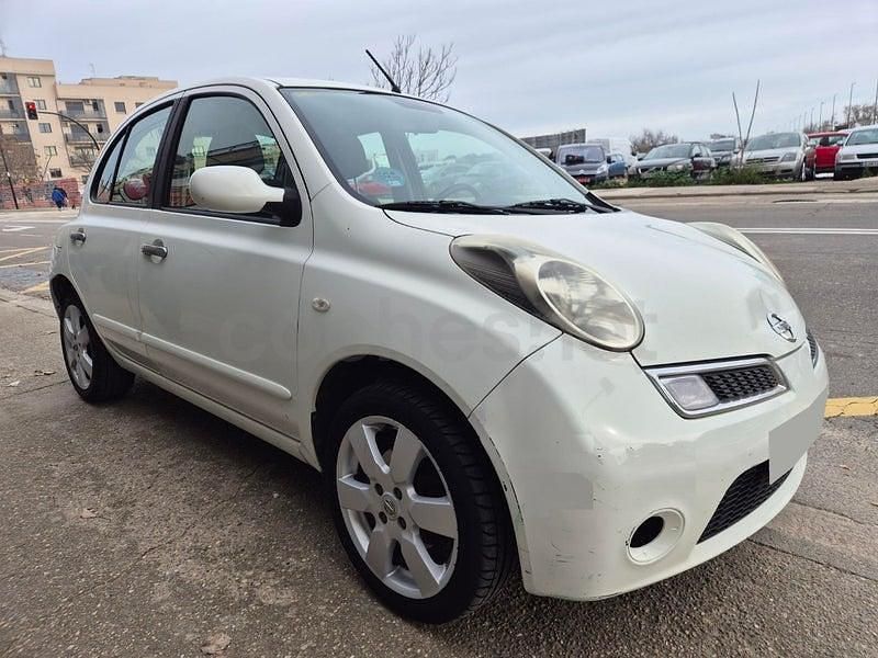 Usado Nissan Micra 80 CV (58 kW) 2009 Blanco Berlina