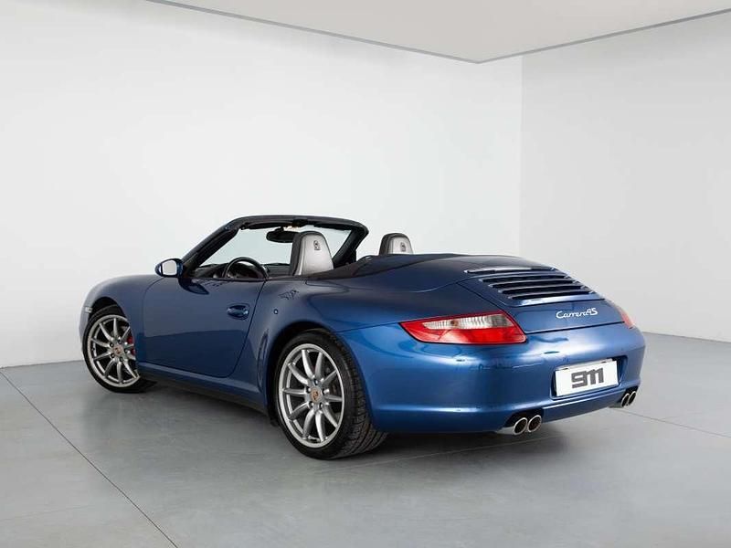 Usado Porsche 911 Carrera 4S Cabriolet 355 CV (261 kW) 2008 Azul Descapotable