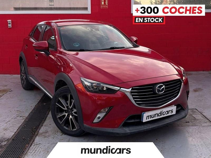 Rojo Usado 2017 Mazda CX-3 Luxury SUV | 15.390 € (Precio justo) - Imagen 1/4