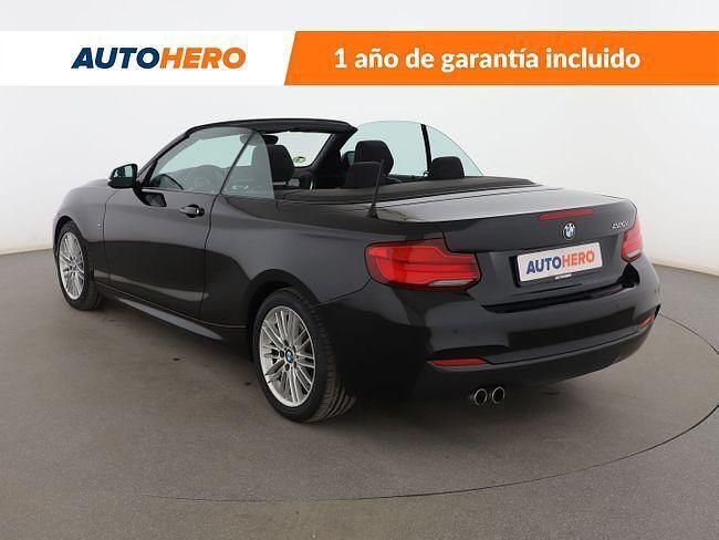 Usado BMW 220 Sport Line 186 CV (136 kW) 2018 Negro Descapotable